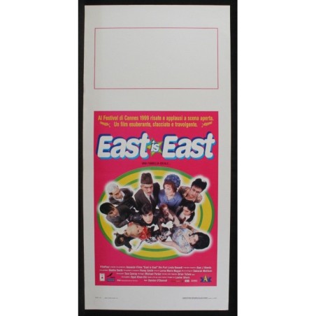 EAST IS EAST - O'Donnell - Bassett, Puri - LOCANDINA ORIGINALE 1999