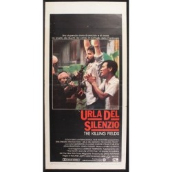 URLA DEL SILENZIO - Joffé - Ngor, Waterston - LOCANDINA ORIGINALE 1984