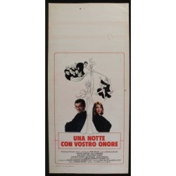 UNA NOTTE CON VOSTRO ONORE - Neame - Clayburgh, Matthau - LOCANDINA ORIG 1981