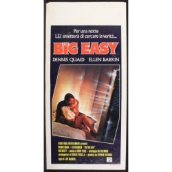 THE BIG EASY - McBride - Quaid, Barkin - LOCANDINA ORIGINALE 1986