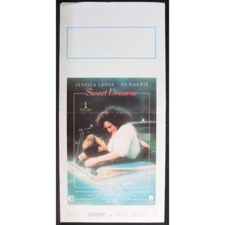 SWEET DREAMS - Reisz - Harris, Lange - LOCANDINA ORIGINALE 1985