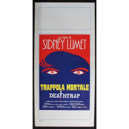 TRAPPOLA MORTALE - Lumet - Reeve, Caine - LOCANDINA ORIG 1982