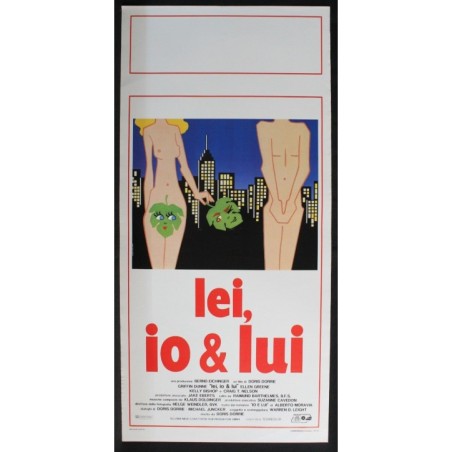 LEI IO & LUI - Dörrie - Bishop, Dunne - LOCANDINA ORIG 1988