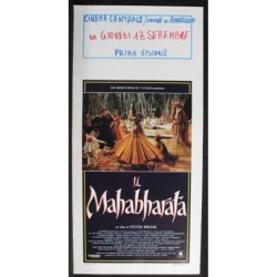 IL MAHABHARATA - Brook - Mezzogiorno, Myers - LOCANDINA ORIGINALE 1989