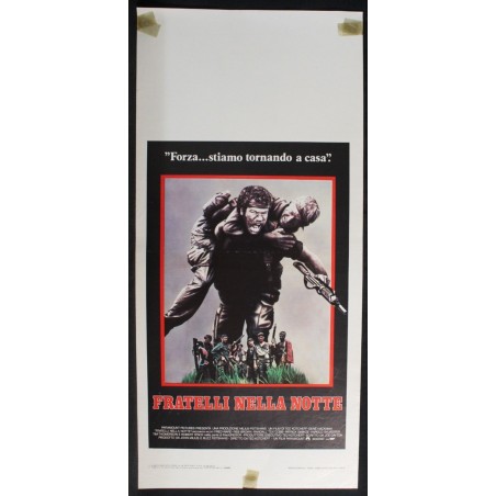 FRATELLI NELLA NOTTE - Kotcheff - Stack, Hackman - LOCANDINA ORIGINALE 1983
