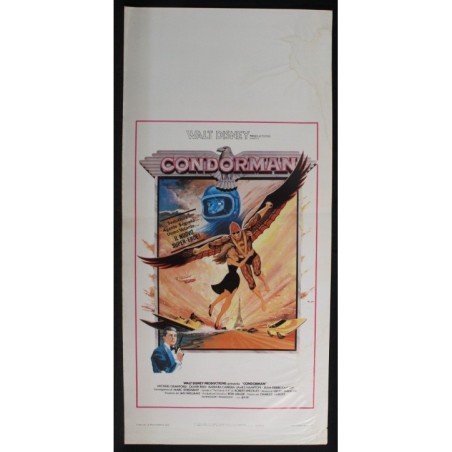 CONDORMAN - Jarrott - Reed, Crawford - LOCANDINA ORIGINALE 1981