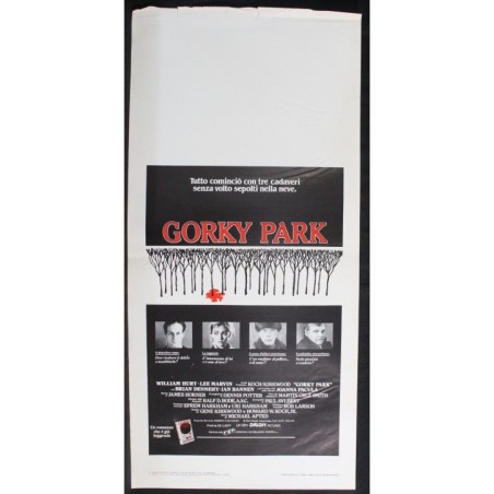 GORKY PARK - Apted - Marvin, Hurt - LOCANDINA ORIGINALE 1983