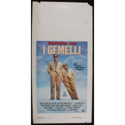 I GEMELLI - Reitman - DeVito, Schwarzenegger - LOCANDINA ORIGINALE 1988