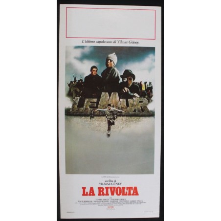 LA RIVOLTA LE MUR - Güney - Berktay, Berrichi - LOCANDINA ORIGINALE 1983