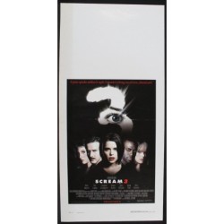 SCREAM 3 - Craven - Arquette, Campbell - LOCANDINA ORIGINALE 2000