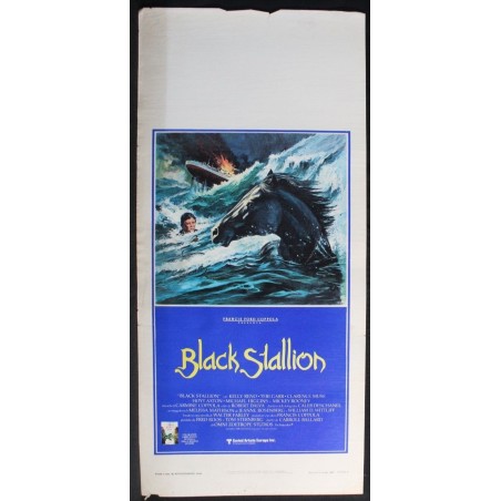 BLACK STALLION - Ballard - Rooney, Reno - LOCANDINA ORIGINALE 1979