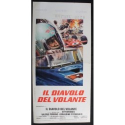IL DIAVOLO DEL VOLANTE - Johnson - Bridges, Perrine - LOCANDINA ORIGINALE 1973