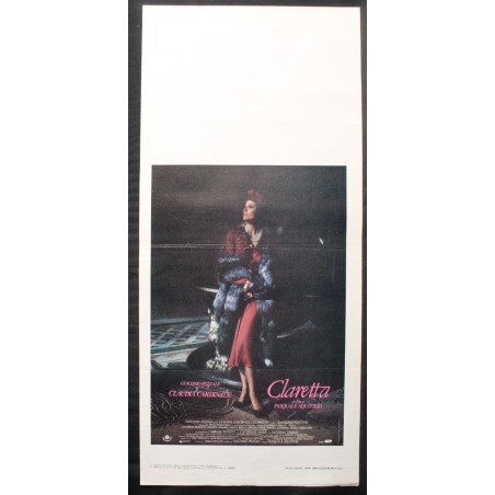 CLARETTA - Squitieri - Boratto, Cardinale - LOCANDINA ORIGINALE 1984