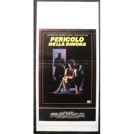 PERICOLO NELLA DIMORA - Deville - Piccoli, Malavoy - LOCANDINA ORIGINALE 1985