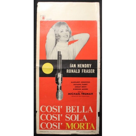 COSI BELLA COSI SOLA COSI MORTA - Truman - Fraser, Hendry - LOCANDINA ORIG 1963