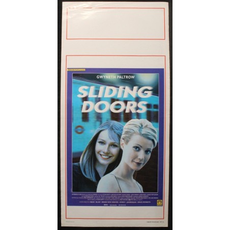 SLIDING DOORS - Howitt - Hannah, Paltrow - LOCANDINA ORIGINALE 1998