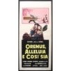 OREMUS ALLELUIA E COSI SIA - Caltabiano - Thunder, Merenda - LOCANDINA ORIG 1973