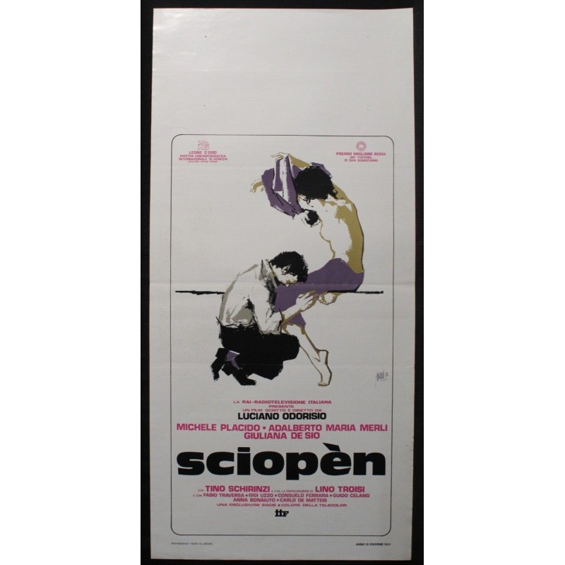 SCIOPEN - Odorisio - De Sio, Placido - LOCANDINA ORIGINALE 1982