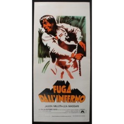 FUGA DALL'INFERNO - Isasi-Isasmendi - Massari, Miller - LOCANDINA ORIGINALE 1979