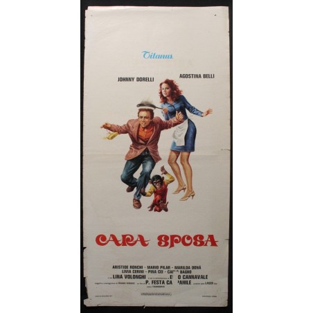 CARA SPOSA - Campanile - Belli, Dorelli - LOCANDINA ORIGINALE 1977
