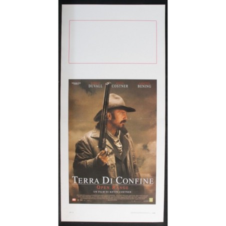 TERRA DI CONFINE - Costner - Duvall, Costner - LOCANDINA ORIGINALE 2003
