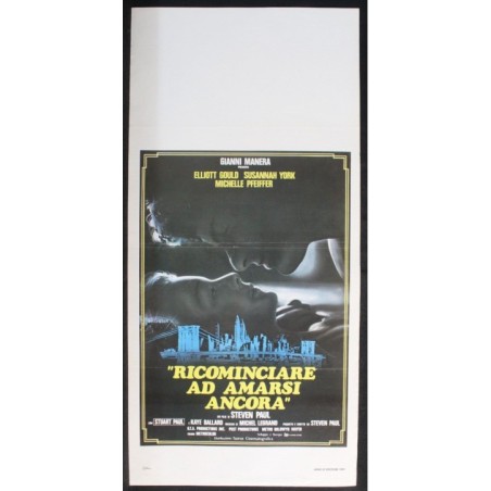 RICOMINCIARE AD AMARSI ANCORA - Paul - York, Paul - LOCANDINA ORIGINALE 1980