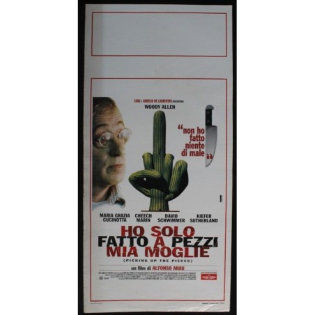 HO SOLO FATTO A PEZZI MIA MOGLIE - Arau - Schwimmer, Allen - LOCANDINA ORIG 2000