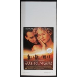 CITY OF ANGELS - Silberling - Ryan, Cage - LOCANDINA ORIGALE 1998