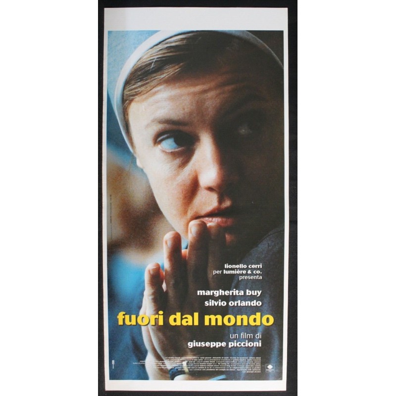 FUORI DAL MONDO - Piccioni - Orlando, Buy - LOCANDINA ORIGINALE 1999