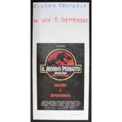 IL MONDO PERDUTO - Spielberg - Moore, Goldblum - LOCANDINA ORIGINALE 1997