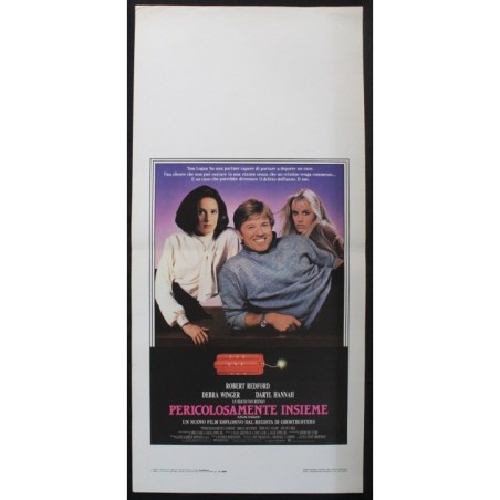 PERICOLOSAMENTE INSIEME - Reitman - Winger, Redford - LOCANDINA ORIGINALE 1986
