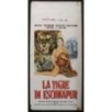 LA TIGRE DI ESCHNAPUR - Lang - Hubschmid, Paget - LOCANDINA ORIGINALE 1959