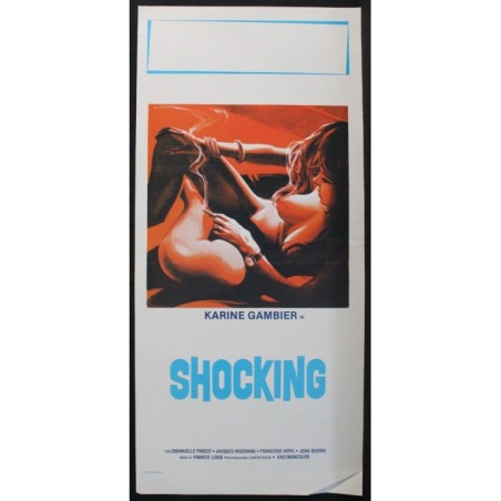 SHOCKING - Leroi - Gambier, Parèze - LOCANDINA ORIGINALE 1976