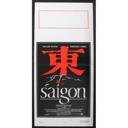 SAIGON - Crowe - Hines, Dafoe - LOCANDINA ORIGINALE 1988