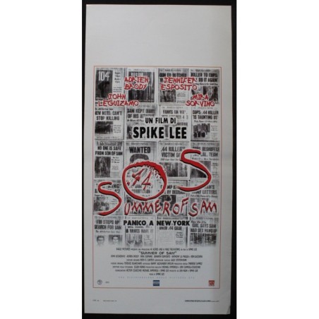 SOS SUMMER OF SAM - Lee - Leguizamo, Sorvino - LOCANDINA ORIGINALE 1999