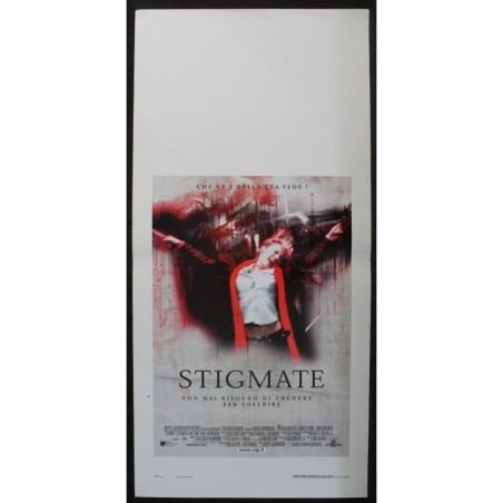 STIGMATE - Wainwright - Byrne, Arquette - LOCANDINA ORIGINALE 1999