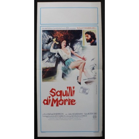 SQUILLI DI MORTE - Anderson - Houseman, Botsford - LOCANDINA ORIGINALE 1982