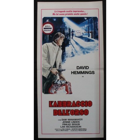 L'ABBRACCIO DELL'ORSO - Gold - Hemmings, Linden - LOCANDINA ORIGINALE 1979