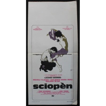 SCIOPEN - Odorisio - De Sio, Placido - LOCANDINA ORIGINALE 1982