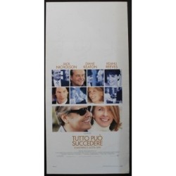 TUTTO PUO' SUCCEDERE -Meyers - Keaton, Nicholson - LOCANDINA ORIGINALE 2003