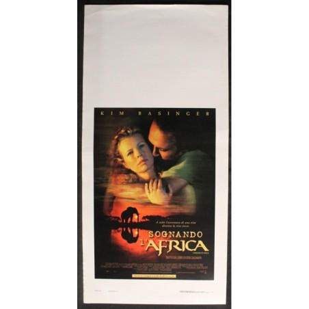 SOGNANDO L'AFRICA - Hudson - Pérez, Basinger - LOCANDINA ORIGINALE 2000