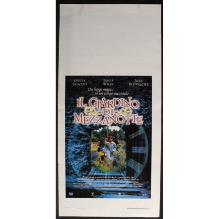 IL GIARDINO DI MEZZANOTTE - Carroll - Bradley, Scacchi -LOCANDINA ORIGINALE 1998