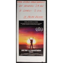 DIETRO LA MASCHERA - Bogdanovich - Stoltz, Cher - LOCANDINA ORIGINALE 1985