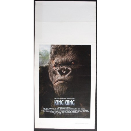 KING KONG - Jackson - Black, Watts - LOCANDINA ORIGINALE 2005