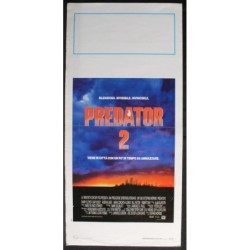PREDATOR 2 - Hopkins - Alonso, Glover - LOCANDINA ORIGINALE 1990