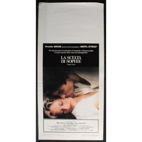 LA SCELTA DI SOPHIE - Pakula - Kline, Streep - LOCANDINA ORIGINALE 1982