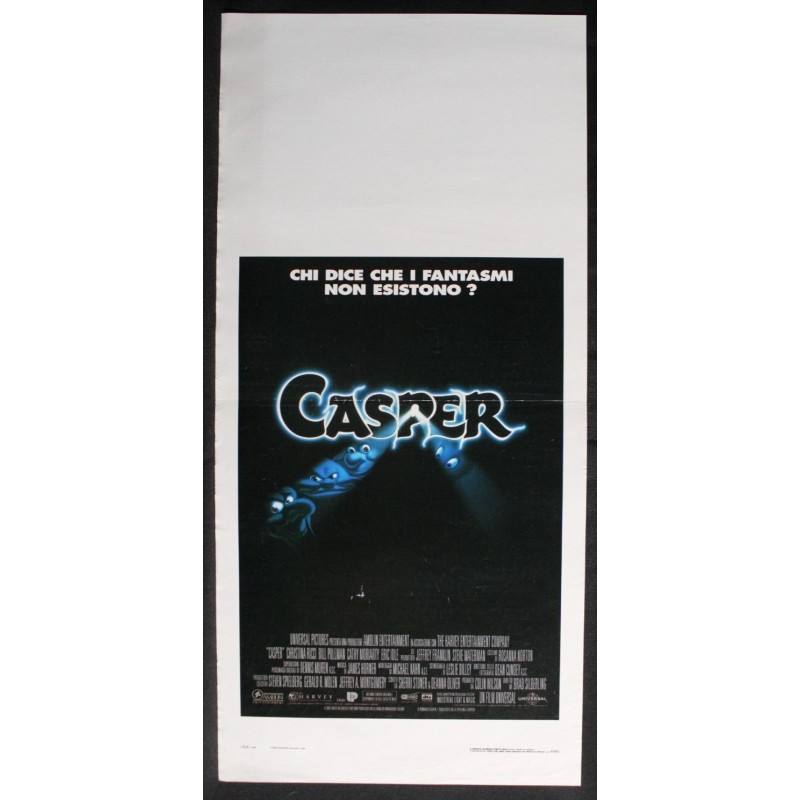 CASPER - Silberling - Pullman, Ricci - LOCANDINA ORIGINALE 1995