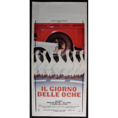 IL GIORNO DELLE OCHE - Eyre - Holm, Wilton - LOCANDINA ORIGINALE 1984