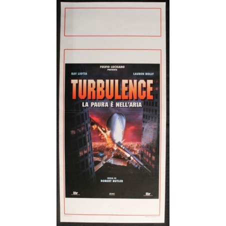 TURBULENCE - Butler - Liotta, Holly - LOCANDINA ORIGINALE 1997