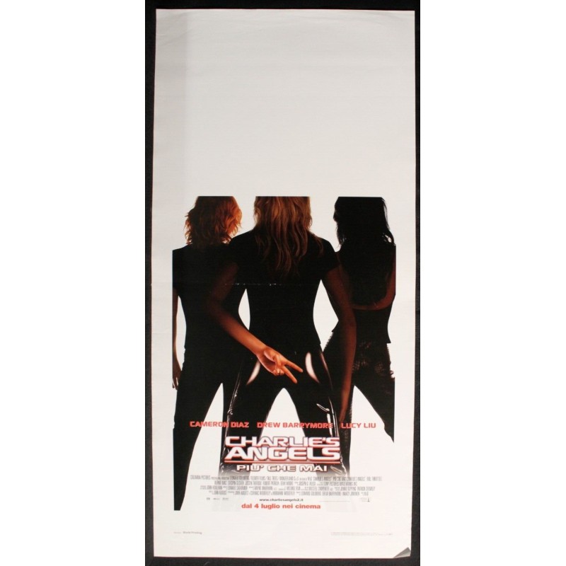 CHARLIE'S ANGELS - Banks - Scott, Stewart - LOCANDINA ORIGINALE 2019